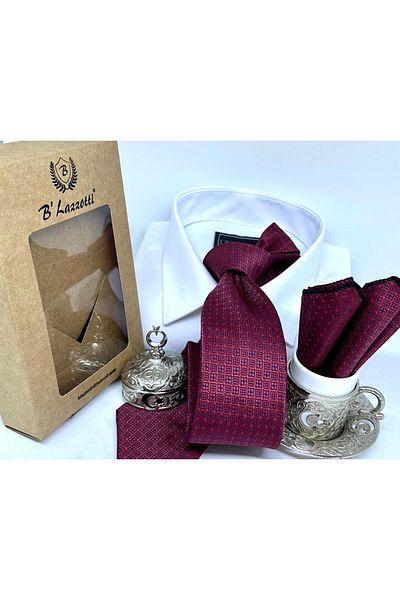 B'lazzotti Woven Handkerchief Tie