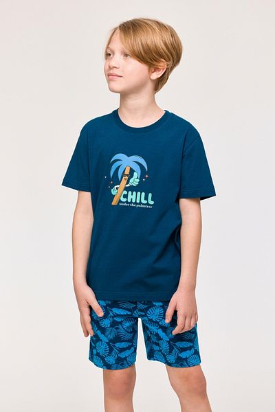 Woody Πιτζάμες για αγόρι 2-8 ετών-Qrs - 891-Navy Blue