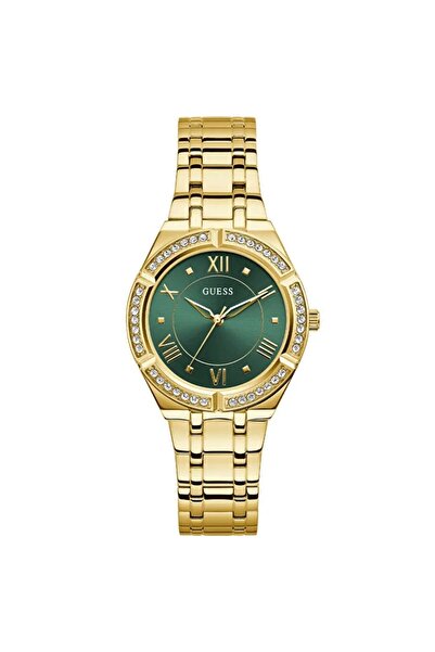 Guess Gugw0033l8 Ceas de mână cu piatră placată cu aur