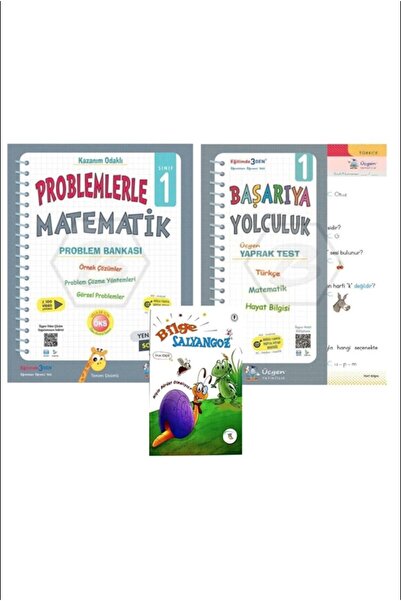 Üçgen Yayıncılık Üçgen 1.sınıf Problemlerle Matematik & Başarıya Yolculuk 2 K...