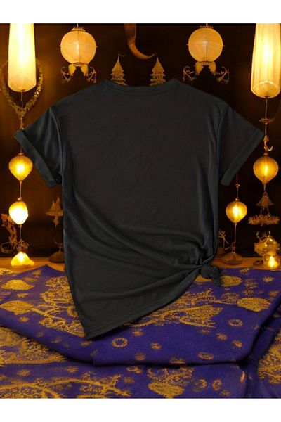 uyguntarz Λευκό μπλουζάκι με στάμπα Ramadan Kareem