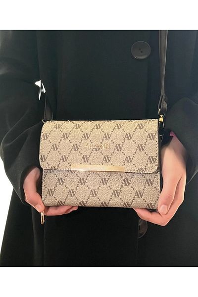 Armine ARM-381 Geantă pentru femei Mink Dot