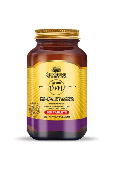 Sunshine Nutrition نيوتريشن سوبريم في إم فيتونوترينت كومبلكس متعدد الفيتامينا...