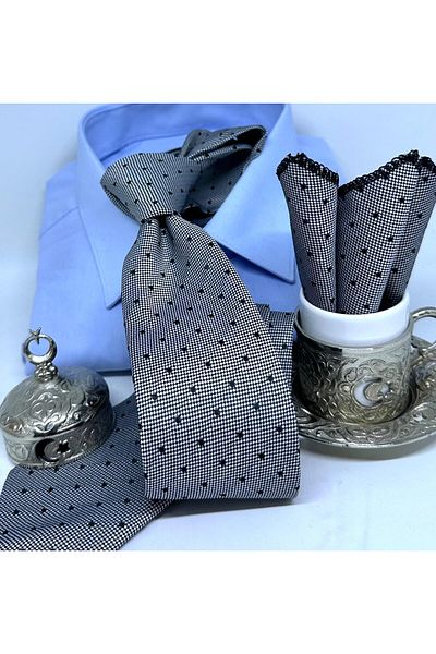 B'lazzotti Woven Handkerchief Tie