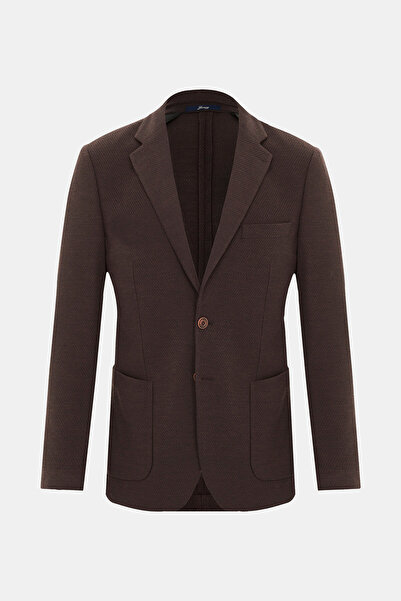 W Collection KAHVE DÜĞMELİ CEKET