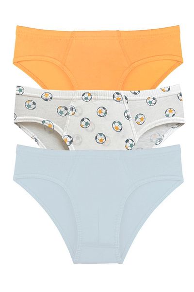 Sensu Boy's Cotton 3-Piece Panties Set - Kids1000