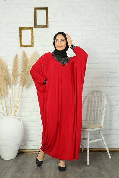 NİSUM MODA Cleopatra Wide Fit Sandy Dress