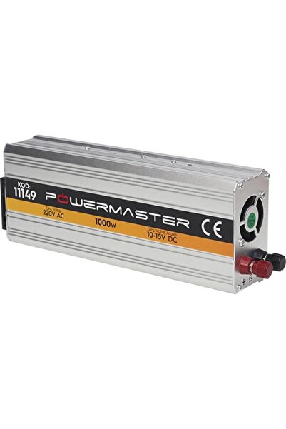 Powermaster Pm-11149 12 V Volt 1000 W Watt Modifiye Sinüs Inverter Invertör 2...