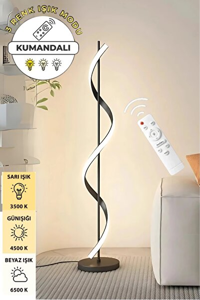 Ömür Avize Kordon  3 renk  Ledli  kumandalı Lambader