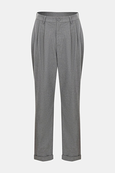 W Collection RELAX KALIP GRİ DAR PAÇA PANTOLON