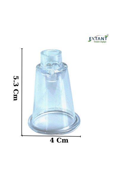 Extant 50'li (4 No) Hacamat Kupası Masaj Kupası Vakumlu Masaj Cihazı