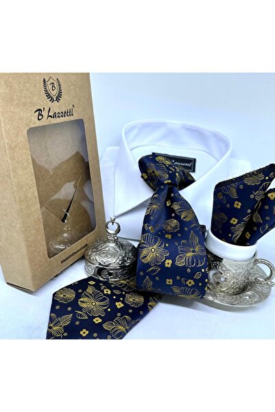 B'lazzotti Woven Handkerchief Tie