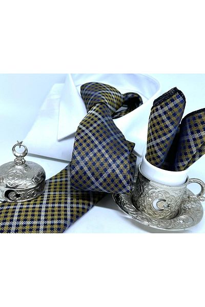 B'lazzotti Woven Handkerchief Tie