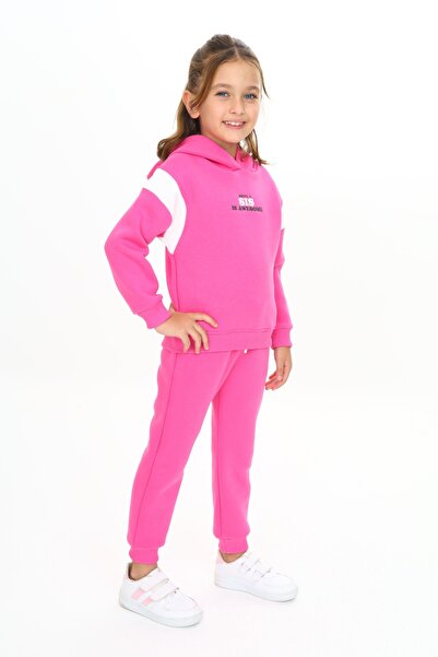 Toontoy Κοριτσίστικο Σετ Φόρμας με κουκούλα