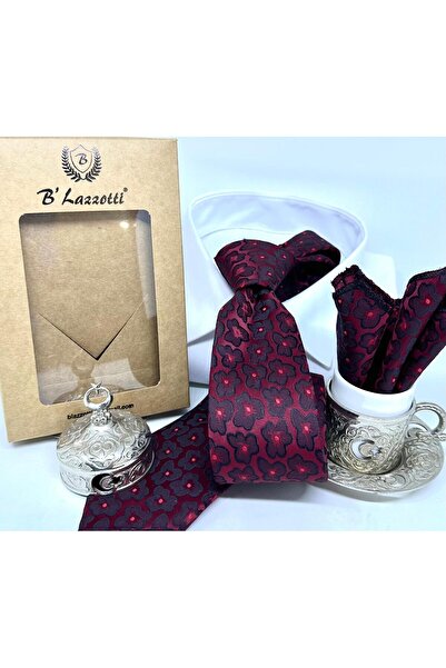 B'lazzotti Dokuma Mendilli Kravat
