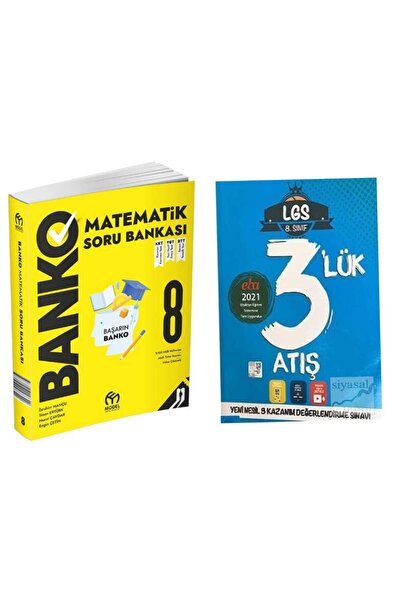 Model Eğitim Yayınları MODEL EĞİTİM YAYINLARI 8.SINIF LGS BANKO MATEMATİK SOR...