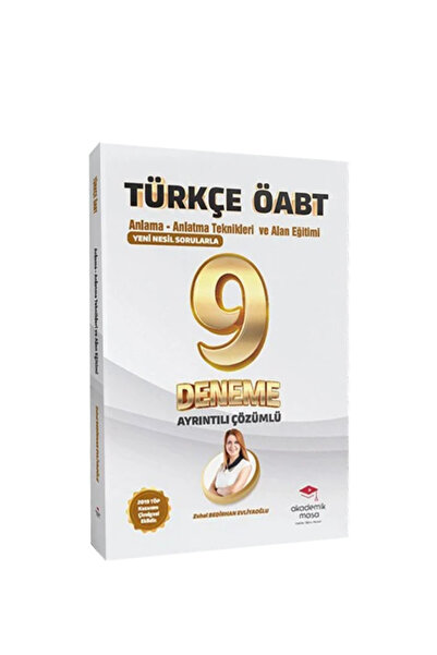 Panem Yayınları Türkçe ÖABT Anlama - Anlatma Teknikleri ve Alan Eğitimi 9 Deneme