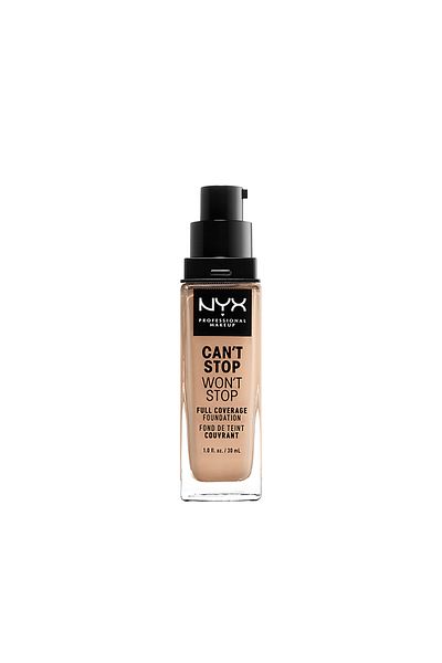 NYX Professional Makeup | Can't Stop Won't Stop Full Coverage Foundation - Natural 07
