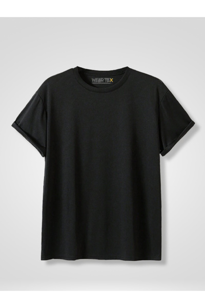 WEARTEX Crew Neck Oversize Basic T-shirt