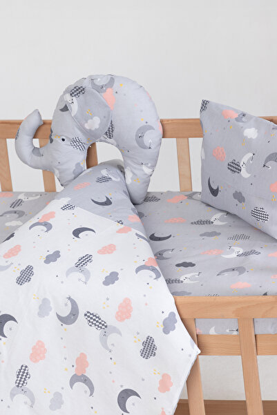 Cozibo روضة أطفال، طقم سرير أطفال 5 قطع