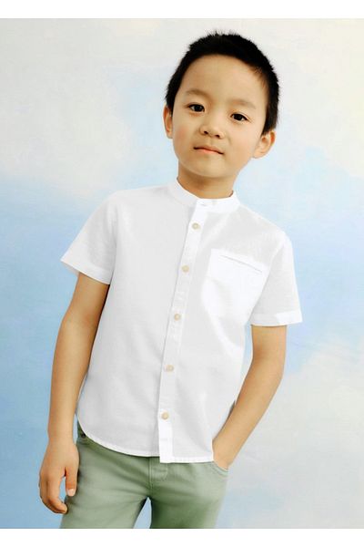 MAYORAL Ленена риза Boy Mao с яка 3113