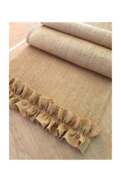 Else Home Collection Ruffled Wicker Runner