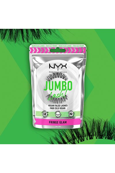 NYX Professional Makeup Jumbo Lash! Vegan False Lashes - Fringe Glam