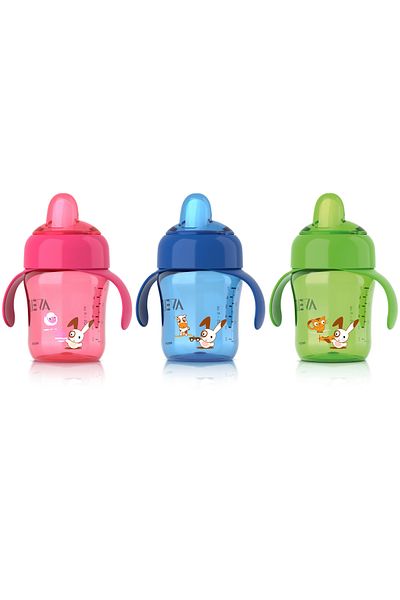 Philips Avent Magic Trainer Spout Cup – 260ml – Leakproof, BPA-free, Easy Grip Handles, 12m