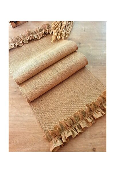 Else Home Collection Ruffled Wicker Runner