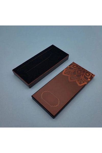 No8 Home Mandala Patterned Pen and Keychain Box