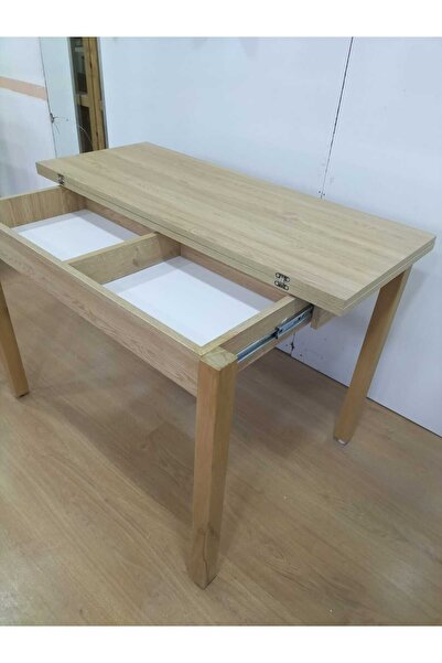 güneyahşapmobilya 130 X 40 CM KATLANIR MUTFAK MASASI