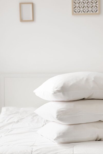 Salvia Dione М'яка преміум бавовняна наволочка 2 шт. 50x70 Натуральна тканина Комфортний сон