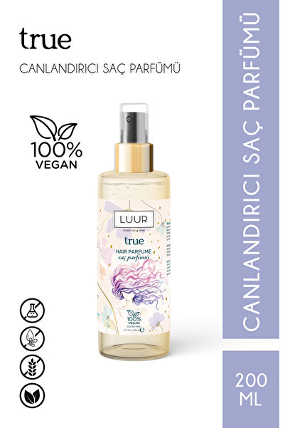 LUUR COSMETICS & MORE True Saç Parfümü 200 ml