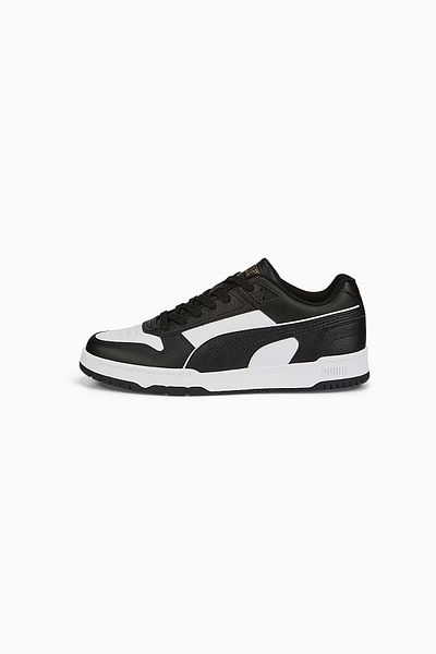 Puma Rbd Game Low Schwarz-weiße Herren-Sportschuhe 386373 -07