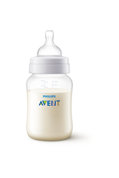 Philips Avent زجاجة رضاعة مضادة للمغص - ٢٦٠ مل - خالية من مادة BPA، تقلل الغا...