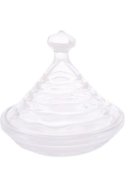 AKDC Glass Candy Pot Clear