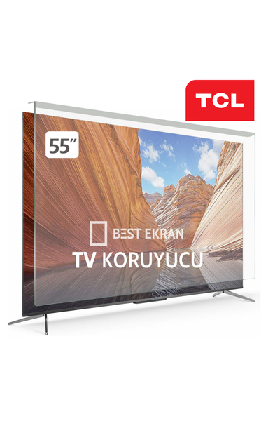 Bestekran Tcl 55" Inç 140 Ekran Smart Led Qled Android 4k-8k Televizyon Tv Ek...