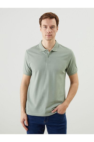 LC Waikiki Ανδρικό μπλουζάκι Polo με κοντό μανίκι Pique