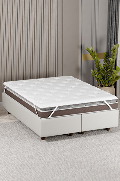 Mobpazar Yatak Pedi, Serap Comfort Premium Kapitoneli Yatak Pedi, Full Ortope...