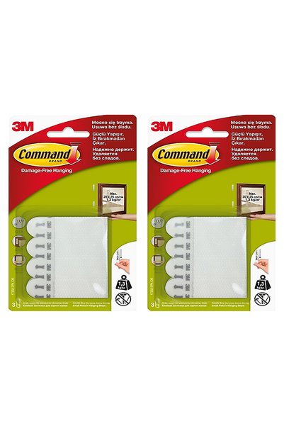 3M 17202 Command Küçük Boy Cırt Bant 2 Paket