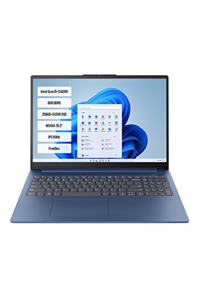 LENOVO IdeaPad Slim 3 15IRH10 83K10062TR-01 Intel Core i5 8GB 256GB+512GB SSD 15.3" 60Hz FreeDos