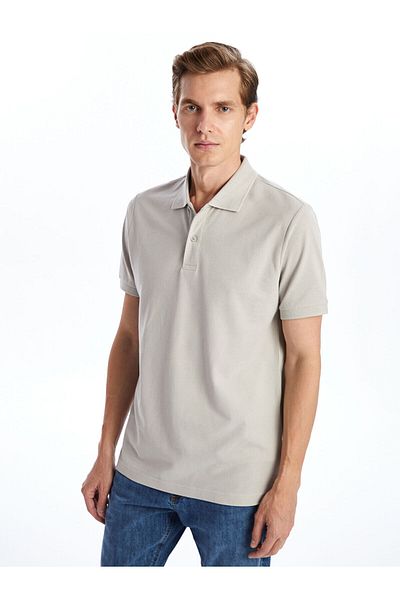 LC Waikiki Ανδρικό μπλουζάκι Polo με κοντό μανίκι Pique
