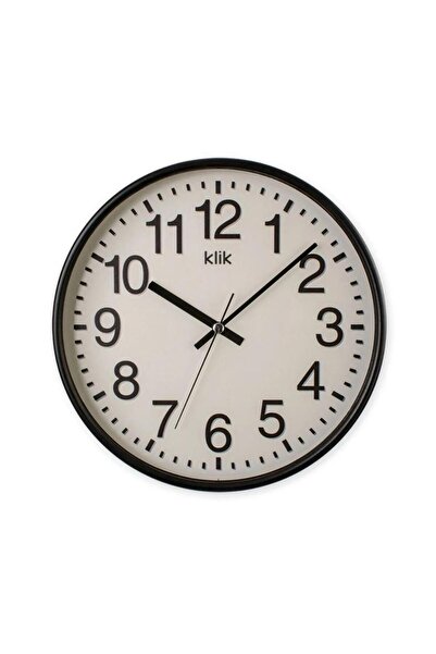 Regal T.Concept Simplex Black Decorative Wall Clock 38 cm