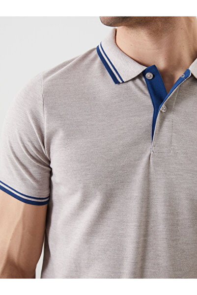 LC Waikiki Ανδρικό T-Shirt LCWAIKIKI Classic Polo Neck Pique