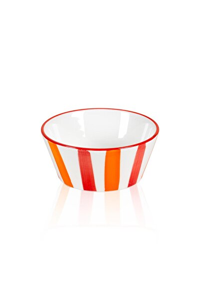 The Mia Joy Sauce Bowl Snack Bowl Set of 6 Red 10 cm
