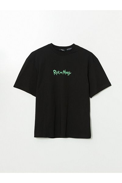 LC Waikiki Tricou pentru bărbați cu imprimeu Rick și Morty cu gât crew