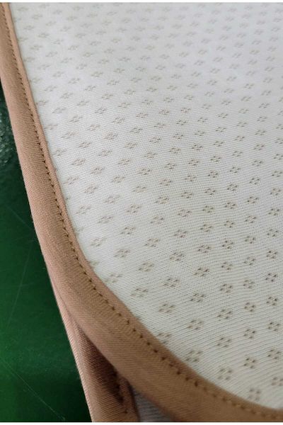 Alpar Tekstil Double Layer Cotton Soft Quilted Baby Swaddle Blanket 80*100 Cm/Beige