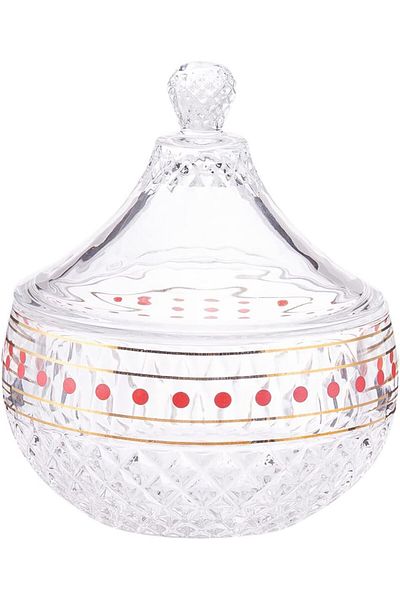 AKDC Sugar Pot L(10CM) XW(10CM) XH(12CM) Transparent