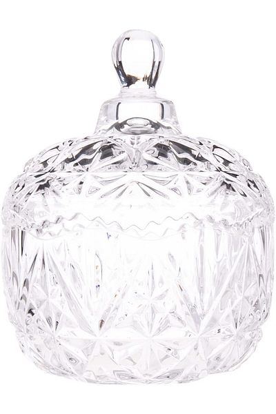 AKDC Atlas Candy Pot L(10CM) XW(10CM) XH(12CM) White