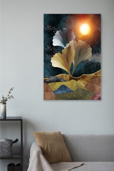 Hediyeler Kapında Dekoratif Rebirth Kanvas Duvar Tablosu